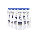 Dove Shampoo 6er Pack Nutritive Solutions Intensiv Reparatur für strapaziertes Haar mit Keratin-Reparatur-System (6 x 250 ml)