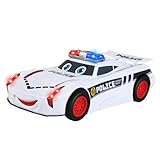 Stronrive 360° rotierendes Verformungsroboter-Autospielzeug, verwandelndes Polizeiautospielzeug,Roboter-Autospielzeug mit LED-Lichtmusik - Polizeiauto, kreatives Verwandlungsspielzeug zum Geburtstag