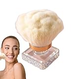 Setting Powder Brush - Nail Dust Brush - Soft Bristles Make Up Tool for Contouring Highlighting Nail Cleaning Manicure Pediciure