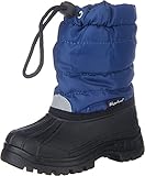 Playshoes Unisex Kinder Schneestiefel, Blau (11 Marine), 22/23