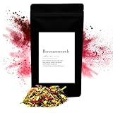 Urban Tea Factory | Bio Kräutertee „Herzensmensch“ | aromatisch-fruchtig & koffeinfrei | loser Premium Bio-Tee | 50 g Kraftpapierbeutel | besonderes Geschenk für Freunde, Familie, Kolleg:innen