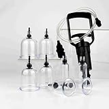 YILUQIFLY Nippel Stimulation für Frauen Vakuumpumpe Vergrößern 4 Paare 4 Größen Nippelsauger Pussy Pumpe Brust Klitoris Saug Brustwarzen Stimulator für Sie Erwachsenensexspielzeug BDSM (A)