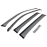 TOYOTA Original Land Cruiser Windabweiser für vorne und hinten, Set 08/09-06/15