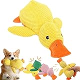 2025 New Anti Stress Ente Hund, Anti Stress Ente Hund Pfotenstern, Pfotenmond Ente, Pfotenmond Anti Stress Ente, Anti Stress Ente Für Hunde, Hundespielzeug Ente, Hunde Ente (yellow, 45*38cm)