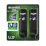 NICORETTE Spray mit mint Geschmack – Rauchen aufhören mit Nikotinspray – 1 Spray ersetzt bis zu 150 Zigaretten – zur Raucherentwöhnung - 1x2 Stk.