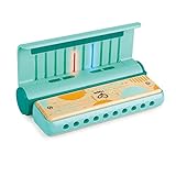 Hape Leuchtende Lern-Harmonica | Mundharmonika Musikspielzeug mit Licht für Kinder | ab 3 Jahren