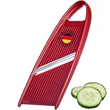 Westmark Gemüsehobel, Hobelix, Kunststoff/Rostfreier Edelstahl, Rot/Silber, 117022E1