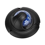 Schiffskompass für Boote Bootskompass Unterputzmontage für Marine ShipYacht Parts Mehrfunktion Magnetkompass Flush Mount Hohe Genauigkeit Magnetischer Kompass mit LED-Licht für Marineyachten