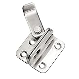 Edelstahl Überfalle Für Riegelschloss Schiebetür Fenster Schrankbeschlag Heimsicherheit Hardware Zubehör Riegelschloss Robuste Kindersichere Haspe