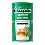 Ricola Schweizer Kräutertee, 200g Dose Schweizer Instant-Kräutertee mit 13 Bergkräutern, Zubereitung als Eistee oder warmer Tee, 1 x 200g, vegan