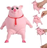 Antistress Spielzeug Stress Spielzeug Schweine,Antistressball Fidget Toys, Squeeze Spielzeug für Erwachsene und Kinder,Squishy Ball Sensorik Spielzeug Squeeze Toy Kindergeburtstag Gastgeschenke