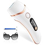Haarlosy IPL Geräte Haarentfernung Laser - 3-In-1 & Schmerzfrei, Langanhaltende Laser Haarentfernung für Frauen und Männer zu Hause, Ganzkörpereinsatz, 9 Stufen und 999,900 Blitze