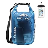 HEETA Wasserdichter Rucksack für Damen und Herren, blau, 5L, wasserdichte Tasche