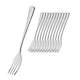 12er Pack Gabeln STOCKHOLM aus Edelstahl 18/10, poliert. Materialstärke 2.2 mm, Silber