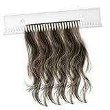 IWOWHERO Ausstellungsstand Flechtständer Präsentationsständer Für Haarverlängerungen Verlängerungshalter Zum Stylen Displayhalter Für Haarverlängerung Friseurbedarf Weiß Ständer Aus Acryl