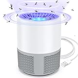 Insektenvernichter Elektrisch, UV Mückenlampe Fliegenfalle Innenbereich Mückenfalle Mückenschutz, USB Mosquito Repellent Tragbare Fliegenfallen für Schlafzimmer, Wohnzimmer Büro, Küche und Camping