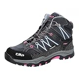 CMP Unisex Kinder Kids Rigel Mid Trekking Shoes Wp Traillaufschuh, Skyway Titanium, 33 EU