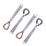 MOLUCKFU 4 Stück Sahne Rühren Saft Rührstab manueller Schneebesen Handmixer für die Küche Zinn küchenmaschiene kochgeschirr Schneebesen Handmixer Schneebesen aus Edelstahl Rostfreier Stahl