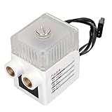 Rosvola Computer-Kühlerpumpe, 4-poliger Anschluss 12 V 450 L/H G1/4-Gewinde Computer-Wasserpumpe für PC Zur Wasserkühlung für CPU (Weiß)