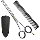 GTEX Effilierschere Friseur - Professionelles Ausdünnschere Haare - 6,5 Zoll Haarschneideschere - Hair Thinning Scissors - Haarschere für Männer, Frauen, Erwachsene