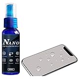 LeeBoom Handy Bildschirm Glas Nano Liquid Coating Spray 9H Härte Anti-Scratch Liquid Coating Spray Oleophobe Schicht