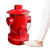 Mülleimer mit Deckel | In Form eines Hydranten Kapazität Abfallbehälter Mit Pedal,Abfalleimer Mit Deckel - Geeignet Für Im Freien Im Auto Büro Home Schlafzimmer Und Dusche