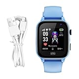 Smartwatch: Telefon mit Uhr für Kinder, Smartwatch Four G | Digital-Smartwatch mit Kamera für Kinder mit Handgelenkbändern für soziale Netzwerke, Armbanduhr für Telefon C