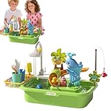 Generisch Wasser-Spieltisch, Kinder Aktivität Sensorik Spielset, Interaktives Lernspielzeug Mit Pumpe Für Garten Koordination Entwicklung Spielzeit Zuhause Sensorik