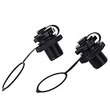 ShunFudz Aufblasbares Boot Aufblasbares Ventil PVC Boot Spezialventil Aufblasbares Boot Ventil Zubehör Geeignet für die meisten Schlauchboote, Floße, Schlauchboote usw