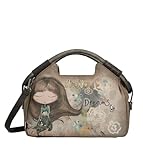 Anekke Umhängetasche Handtasche Real Bowling Bag Multicolor mehrfarbig