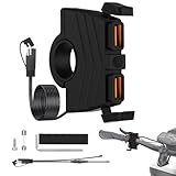 Motorrad-USB-Port, Ladegerät für Motorrad, USB-Ladeanschluss – wasserdichter Adapter, Schnellladung 3.0 für Tabletten