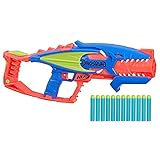 Nerf DinoSquad Terrodak, 12 Nerf Elite Darts, Dinosaurier-Design, 4-Dart Spielzeug-Blaster, Nerf Blaster für Kinder
