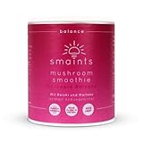 smaints Mushroom Smoothie Pulver - Balance Fruchtpulver u.a. mit Reishi, Maitake, Rosenwurz, Maca, Shatavari, Inulin uvm.