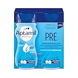 Aptamil Pronutra Pre – Anfangsmilch von Geburt an – Mit pflanzlichen Ölen ohne Palmöl – 6 x 4 x 200 ml (Packung mit 6)