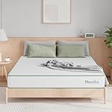 Novilla H3 Matratze 180x200 Höhe 20cm 3 Zonen Doppelschichtschaum Taschenfederkernmatratze Öko-Tex Zertifiziert Federkernmatratze 180x200x20cm