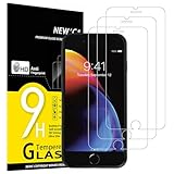 NEW'C 3 Stück für iPhone 8, iPhone 7 für Panzerglas (4,7 Zoll), Frei von Kratzern, 9H Härte, HD Displayschutzfolie, 0.33mm Ultra-klar, Ultrabeständig