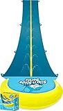Offizielle VentriBattle® | Zweibahn-Rutschmatte | Anschließbarer Wasserschlauch | 10 Meter | Premium Qualität | Slip'n Slide | Wasserspiel im Freien | + Dick | + Steif | + Schnell | 100% Spaß PVC