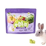 Leckereien für Kaninchen – Kauspielzeug für kleine Haustiere – Kaufrüchte für Nagetiere, für Meerschweinchen, Hamster, Kaninchen, Chinchilla, Rennmäuse, Eichhörnchen und C