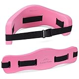 EVEREST FITNESS Schwimmgürtel in Pink - Aqua Jogging Gürtel - Schwimmgurt Erwachsene - Aquafitness Zubehör - Aquajogging Belt für Damen und Herren - bis 100 kg
