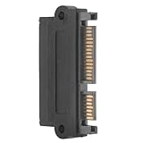 OKUMEYR Sas zu Serial ATA Adapter Konverter für Festplatten Server Motherboard Schwarzer Langlebiger Abs Kupfer Anschluss Einfache Installation ohne Zusatzkonfiguration Stabile