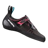 Scarpa Unisex Velocity WMN Kletterschuhe, Black-Raspberry FFXW, 38.5 EU