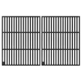 45x35cm Gusseisen Grillrost für Rösle Videro G4-S, Rösle Allflame Prime 4,Grillrost Ersatzteil für Enders Kansas Pro 4,Uniq 4 IK Cruster, für Napoleon Rogue 525, für Napoleon Prestige 500, 2 Stück