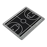 zxhrybh Faltbares Basketball-Klemmbrett für Trainer, Basketball-Coaching-Board mit Magnetischen Markierungen, Basketball-Board für Trainer, für Spielstrategie-Training(16.1in/41cm)