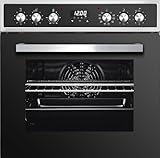 PKM Einbauherdset EHS8-2KBG - Premium Set - 9 Backofenfunktionen - Touch Control