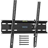 BONTEC TV Wandhalterung, Neigbare TV Halterung Ultraslim Universal für 23-60 Zoll LCD/LED/Plasma Fernseher Flach & Curved, Max. VESA 400x400, bis zu 45kg