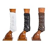 Back on Track Royal Work Boots Dressurgamaschen Hindleg NEU (L/Full, weiss)