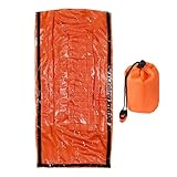 Schlafsack für draußen – Körperwärme speichert winddicht, Outdoor-Campingausrüstung, Schlafsack, für extremes Wetter, Wandern, Rucksackreisen, Damen, Herren, Erwachsene, Teenager, Sportbegeisterte