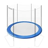 Ultrasport Trampolin Randabdeckung 305 I 180 I 251 I 366 I 430 cm I Extra Dicke Randabdeckung Trampolin Abdeckung Trampolin Umrandung Trampolin Ersatzteile Trampolin Zubehör, Blau