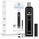 Norddampf RELICT Kräuter Vaporizer | Premium Verdampfer für Kräuter 2300 mAh Akku | DHS & Intelisense Technologie | Isolierter Luftstrom | Viele Sessions | 25s Heizzeit | DEEP BLACK
