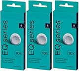 Geeignet für alle EQ-Serie vollautomatische Kaffeemaschine, TZ80001 Reinigungstabletten 3 x 10 Packung, effektiv reinigen Sie Ihre vollautomatische Kaffeemaschine